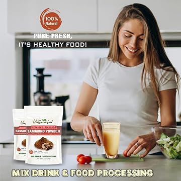 TAMARIND POWDER 2.47 oz (70g) VIETFARMFOOD: Pure freeze-dried fruit powder, made from real fruit with no added sugar - Perfect for daily nutrition to keep your body full of vitality.