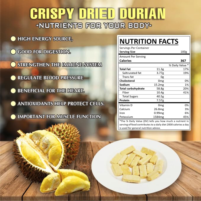 CRISPY DRIED DURIAN STICK