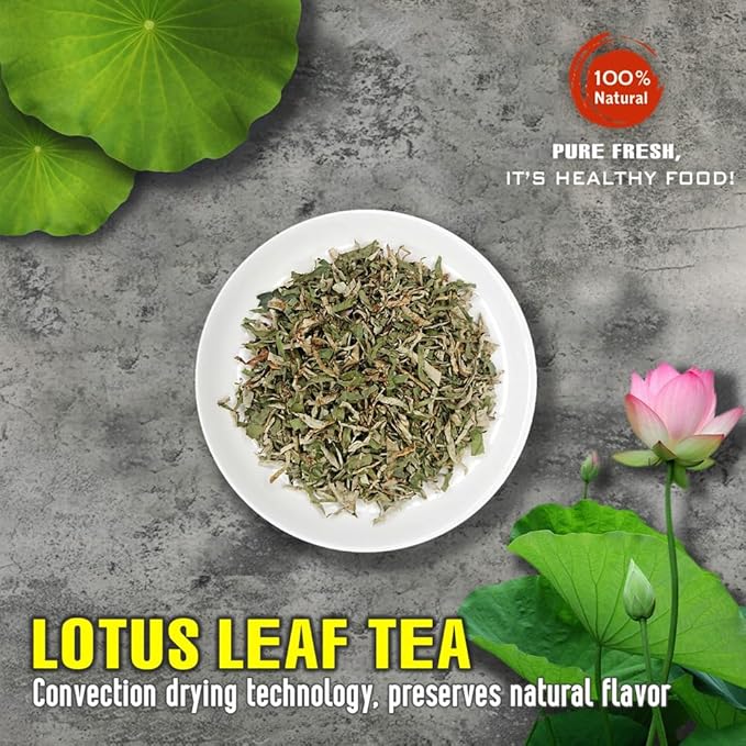 LOTUS LEAF TEA 2.47 Oz (70g) VIETFARMFOOD:Natural pure dried herbs are used for making drinks and cooking ingredients. Drinking tea is a healthy habit that makes meals delicious and relaxing