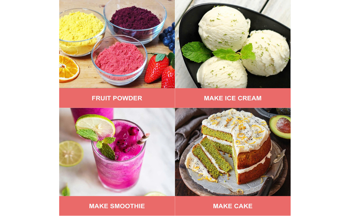 WATERMELON POWDER 2.47 oz (70g) VIETFARMFOOD: Pure freeze-dried fruit powder, made from real fruit with no added sugar - Perfect for daily nutrition to keep your body full of vitality.