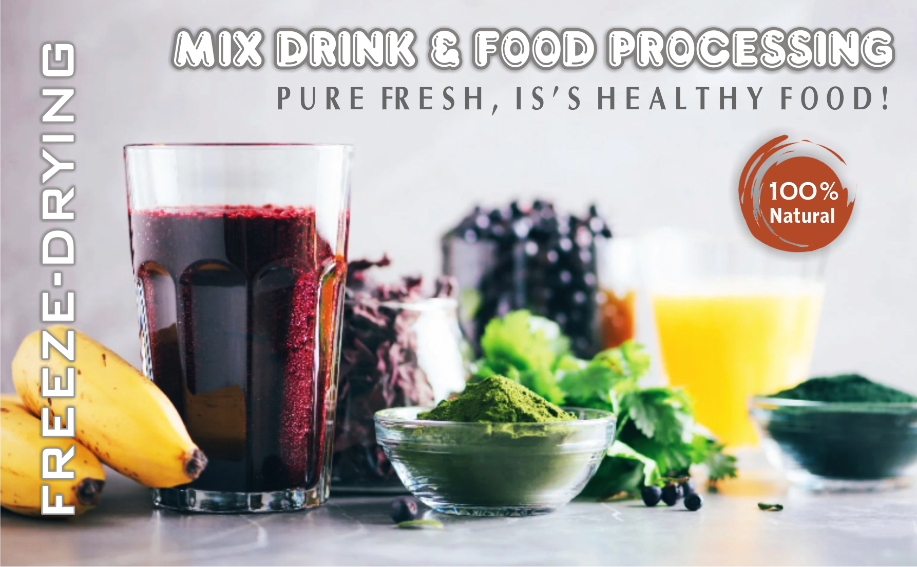 WATERMELON POWDER 2.47 oz (70g) VIETFARMFOOD: Pure freeze-dried fruit powder, made from real fruit with no added sugar - Perfect for daily nutrition to keep your body full of vitality.