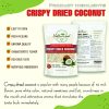 CRISPY DRIED COCONUT 2.47 oz (70g) VIETFARMFOOD: Freeze-dried, No Sugar Added, Naturally Sweet, Convenient Packaging, Many Nutrients Beneficial To Health, Suitable For Snacking Or As A Gift. 4 CRISPY DRIED COCONUT FREEZE DRIED FRUIT Viet Farm Food Agricultural Products 84 0938838553 3 1