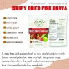 CRISPY DRIED PINK GUAVA 2.47 oz (70g) VIETFARMFOOD: Freeze-dried, No Sugar Added, Naturally Sweet, Convenient Packaging, Many Nutrients Beneficial To Health, Suitable For Snacking Or As A Gift. 4 CRISPY DRIED PINK GUAVA FREEZE DRIED FRUIT Viet Farm Food Agricultural Products 84 0938838553 3