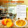 CRISPY DRIED PUMPKIN 2.47 oz (70g) VIETFARMFOOD: Freeze-dried, No Sugar Added, Naturally Sweet, Convenient Packaging, Many Nutrients Beneficial To Health, Suitable For Snacking Or As A Gift. 6 CRISPY DRIED PUMKPIN FREEZE DRIED FRUIT Viet Farm Food Agricultural Products 84 0938838553 5