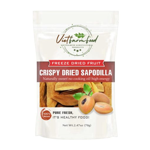 CRISPY DRIED SAPODILLA FREEZE DRIED FRUIT Viet Farm Food Agricultural Products 84 0938838553 1