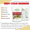 CRISPY DRIED STRAW MUSHROOM FREEZE DRIED FRUIT Viet Farm Food Agricultural Products 84 0938838553 3