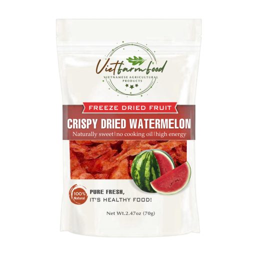 CRISPY DRIED WATERMELON FREEZE DRIED FRUIT Viet Farm Food Agricultural Products 84 0938838553 1