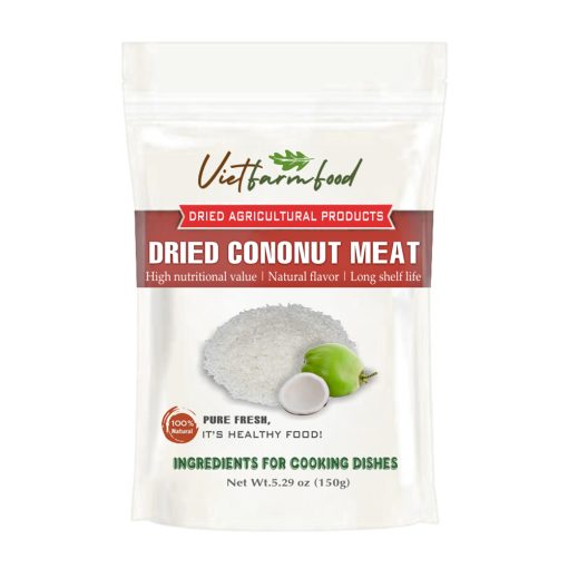 AGRICULTURAL PRODUCTS DRIED CONONUT MEAT Viet Farm Food natural ingredients processed into dishes 84 0938838553 1