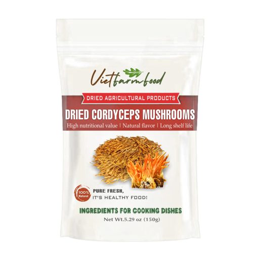 AGRICULTURAL PRODUCTS DRIED CORDYCEPS MUSHROOMS Viet Farm Food natural ingredients processed into dishes 84 0938838553 1