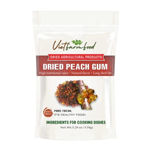 AGRICULTURAL PRODUCTS DRIED PEACH GUM resin Viet Farm Food natural ingredients processed into dishes 84 0938838553 1