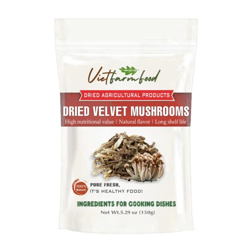 AGRICULTURAL PRODUCTS DRIED VELVET MUSHROOMS brown beech shimeji Viet Farm Food natural ingredients processed into dishes 84 0938838553 1