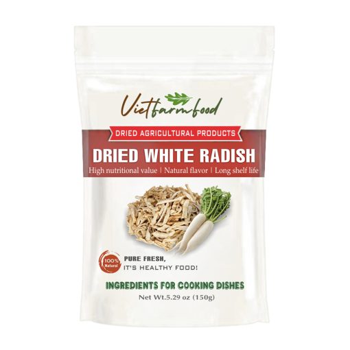AGRICULTURAL PRODUCTS DRIED WHITE RADISH Daikon Viet Farm Food natural ingredients processed into dishes 84 0938838553 1