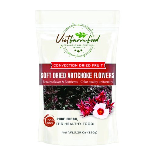 SOFT DRIED ARTICHOKE FLOWERS 5.29 Oz (150g) VIETFARMFOOD: Convection dried fruit with a little sugar, salt, natural sweetness, soft when chewed. Suitable for snacking, healthy desserts for all ages 1 SOFT DRIED ARTICHOKE FLOWERS CONVECTION DRIED FRUIT Viet Farm Food Agricultural Products 84 0938838553 1