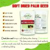 SOFT DRIED PALM SEED 5.29oz (150g) VIETFARMFOOD: Convection dried fruit, pure natural sweetness without sugar, soft when chewed. Suitable for snack, topping, healthy desserts for all ages 4 SOFT DRIED COCONUT MEAT PALM SEED CONVECTION DRIED FRUIT Viet Farm Food Agricultural Products 84 0938838553 3