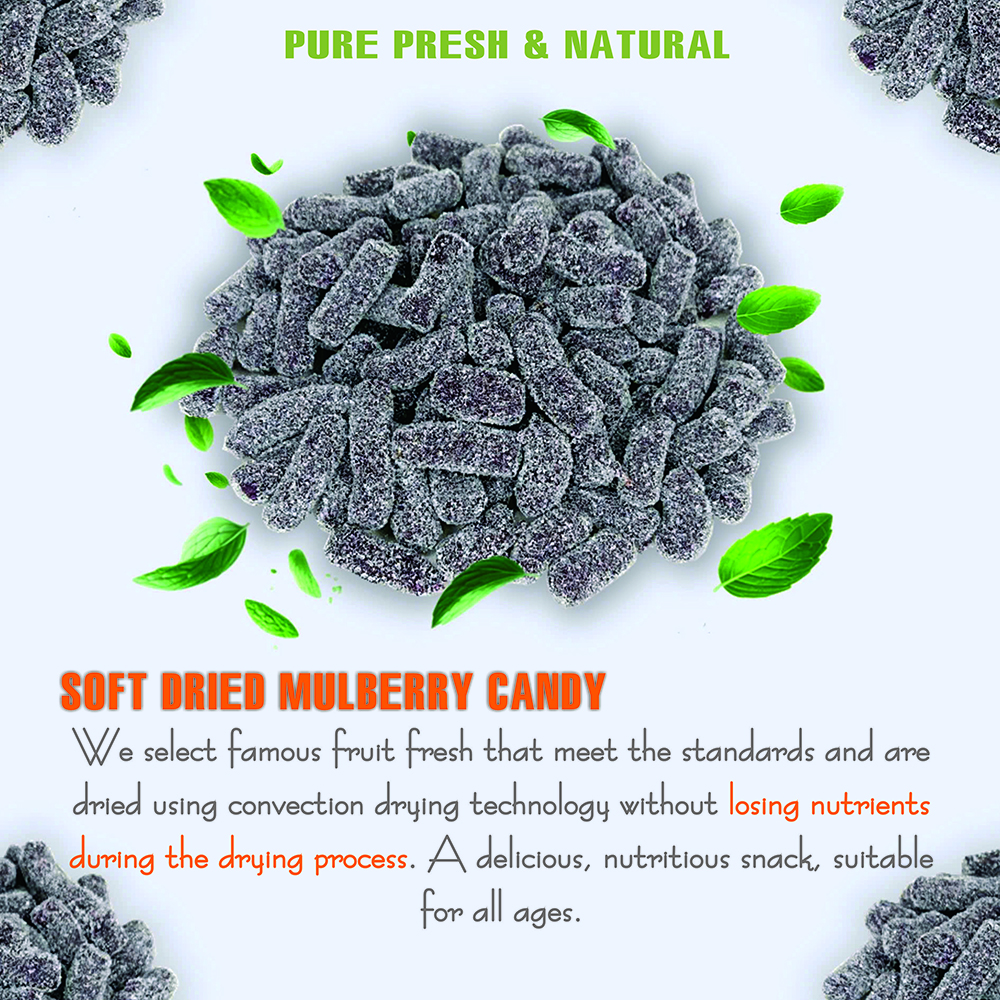 SOFT STRAWBERRIES CANDY 5.29oz (150g) VIETFARMFOOD: Convection dried fruit with a little sugar, salt, natural sweetness, soft when chewed. Suitable for snack, healthy dessert for all ages