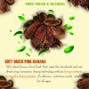 SOFT DRIED PINK BANANA 5.29oz (150g) VIETFARMFOOD: Convection dried fruit, pure natural sweetness without sugar, soft when chewed. Suitable for snack, topping, healthy desserts for all ages 5 SOFT DRIED PINK BANANA CONVECTION DRIED FRUIT Viet Farm Food Agricultural Products 84 0938838553 4