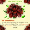 SOFT DRIED RAMBUTAN 5.29oz (150g) VIETFARMFOOD: Convection dried fruit with a little sugar, salt, natural sweetness, soft when chewed. Suitable for snack, topping, healthy dessert for all ages 5 SOFT DRIED RAMBUTAN CONVECTION DRIED FRUIT Viet Farm Food Agricultural Products 84 0938838553 4