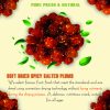 SOFT SPICY SALTED PLUMS 5.29oz (150g) VIETFARMFOOD: Convection dried fruit with a little sugar, salt, chili natural sweet, soft when chewed. Suitable for snack, topping, healthy dessert for all age 5 SOFT DRIED SPICY SALTED CHILLI PLUMS CONVECTION DRIED FRUIT Viet Farm Food Agricultural Products 84 0938838553 4