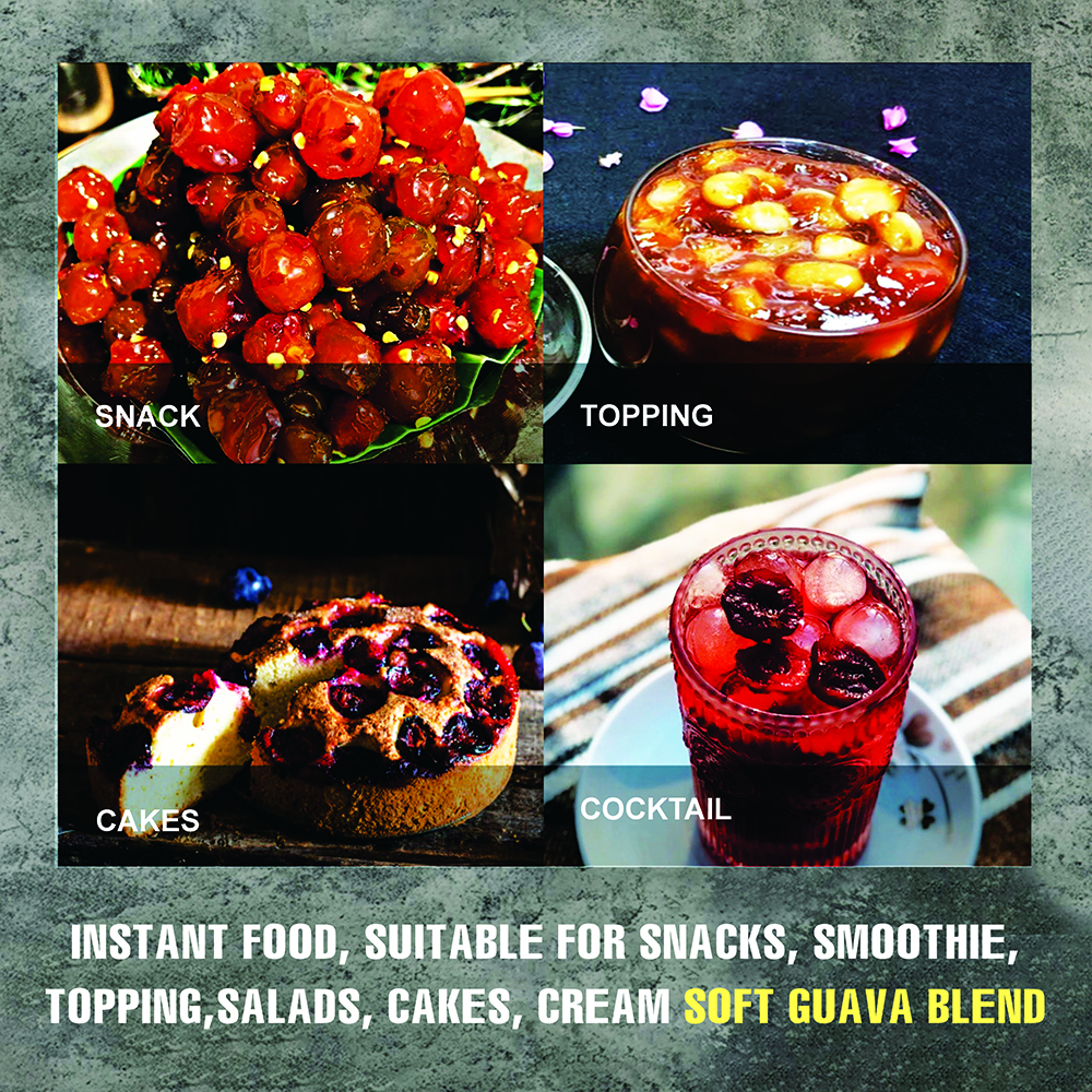 SOFT SPICY SALTED PLUMS 5.29oz (150g) VIETFARMFOOD: Convection dried fruit with a little sugar, salt, chili natural sweet, soft when chewed. Suitable for snack, topping, healthy dessert for all age