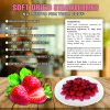 SOFT DRIED STRAWBERRIES 5.29oz (150g) VIETFARMFOOD: Convection dried fruit with a little sugar, salt, natural sweetness, soft when chewed. Suitable for snack, healthy dessert for all ages 6 SOFT DRIED STRAWBERRIES CONVECTION DRIED FRUIT Viet Farm Food Agricultural Products 84 0938838553 5