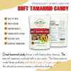 SOFT TAMARIND CANDY 5.29oz (150g) VIETFARMFOOD: Convection dried fruit with a little sugar, salt, natural sweetness, soft when chewed. Suitable for snack, healthy dessert for all ages 4 SOFT DRIED TAMARIND CANDY CONVECTION DRIED FRUIT Viet Farm Food Agricultural Products 84 0938838553 3