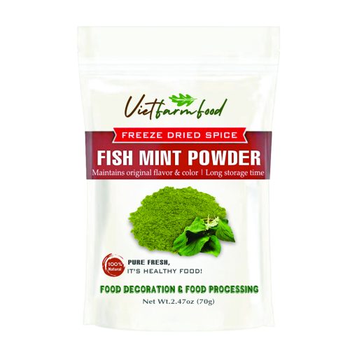 FREEZE DRIED SPICES FISH MINT LEAVES POWDER houttuynia cordata fish leaf Viet Farm Food Agricultural Products 84 0938838553 1