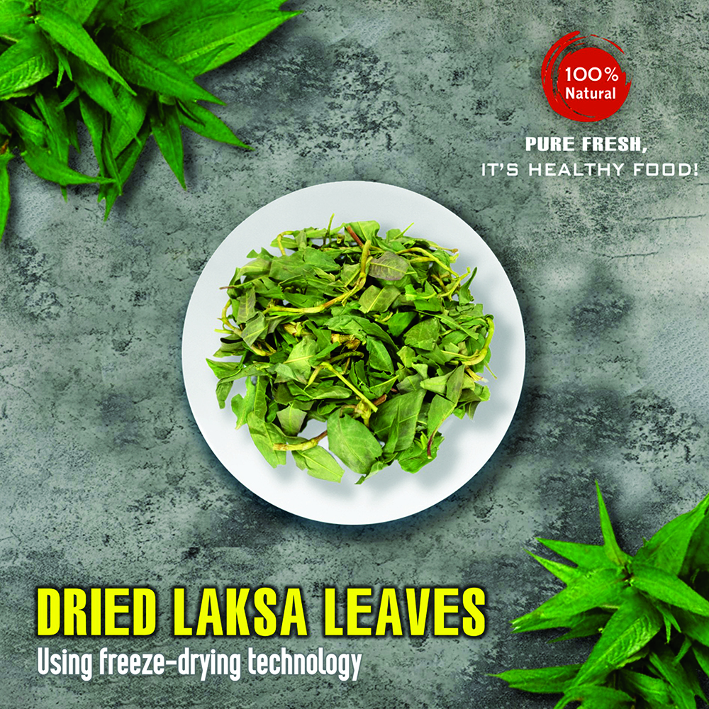 DRIED LAKSA LEAF 1.76 Oz (50g) VIETFARMFOOD: Natural pure, convection dried seasoning made from real vegetable perfect for adding flavor to any meal, from cooking, baking, salad, soup, sauce
