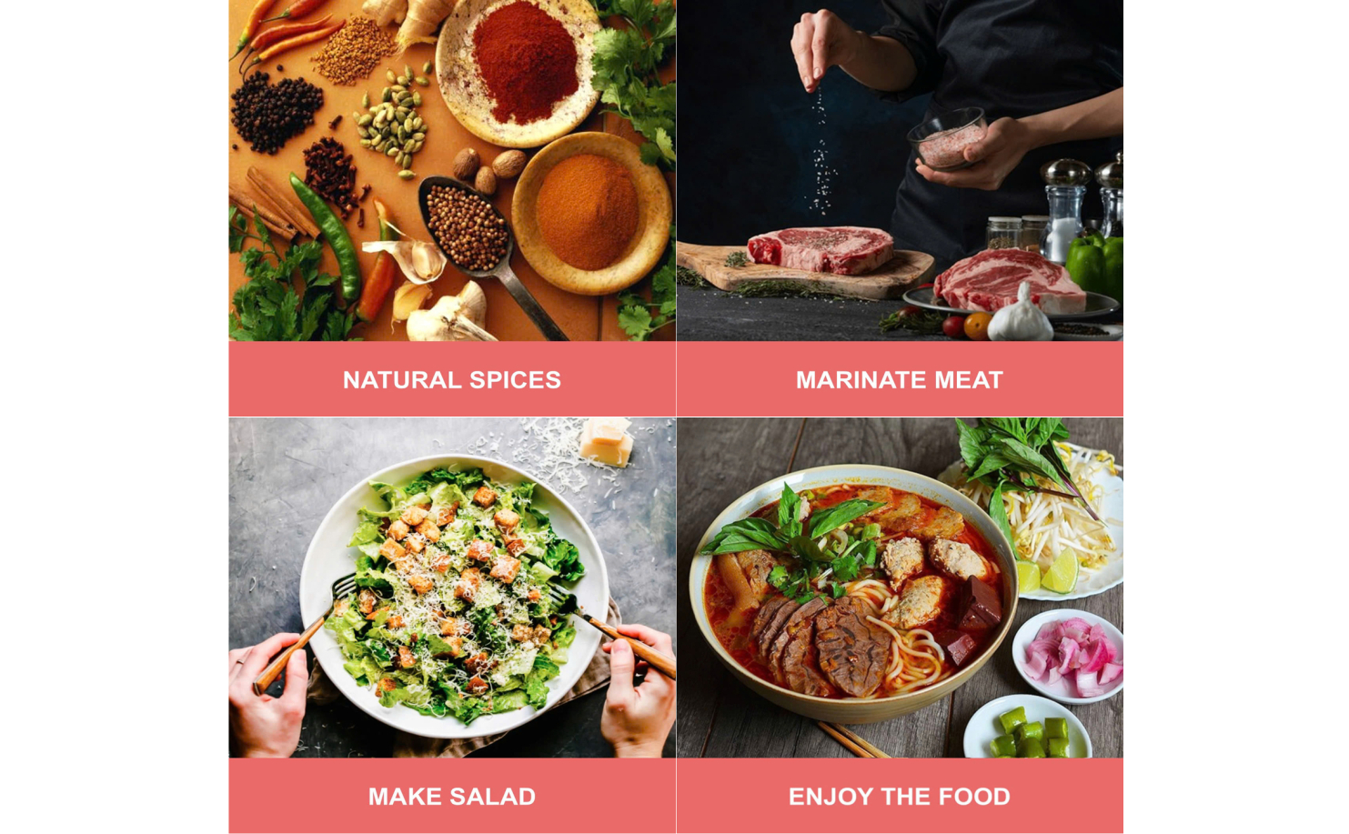 DRIED WHITE PEPPERCORNS 2.47 Oz (70g) VIETFARMFOOD: Pure, natural freeze-dried spice made from real vegetables and fruits - perfect for enhancing every meal, from cooking, baking, salad, soups, sauces 14 VIETFARMFOOD AGRICULTURAL PRODUCTS PURE FRESH H EALTHY FOOD DRIED SPICES HOW TO USE 3 4 1 970pxx600px smart