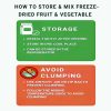Instructions for using vietfarmfood freeze dried fruit vegetable 1000px 1000px 1