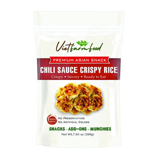PREMIUM ASIAN SNACK CHILI SAUCE CRISPY RICE Viet Farm Food Agricultural Products 84 0938838553 1