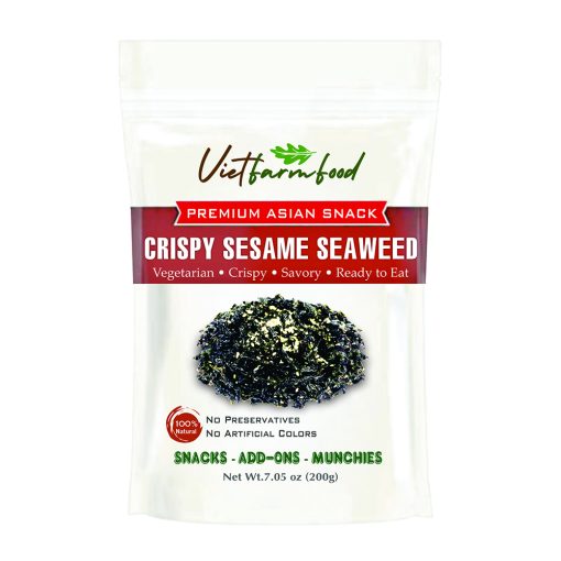 PREMIUM ASIAN SNACK CRISPY SESAME SEAWEED Viet Farm Food Agricultural Products 84 0938838553 1