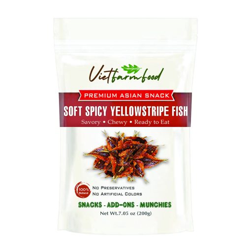 PREMIUM ASIAN SNACK SOFT SPICY YELLOWSTRIPE FISH Viet Farm Food Agricultural Products 84 0938838553 1