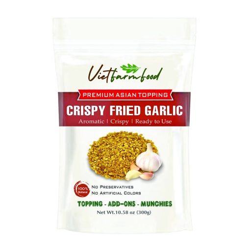 PREMIUM ASIAN TOPPING CRISPY FRIED GARLIC Viet Farm Food Agricultural Products 84 0938838553 1