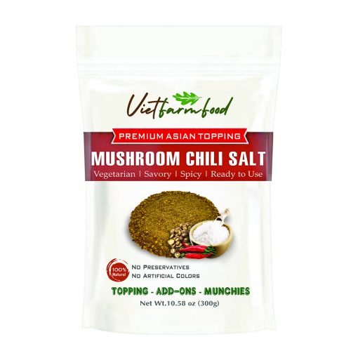 PREMIUM ASIAN TOPPING MUSHROOM CHILI SALT Viet Farm Food Agricultural Products 84 0938838553 1
